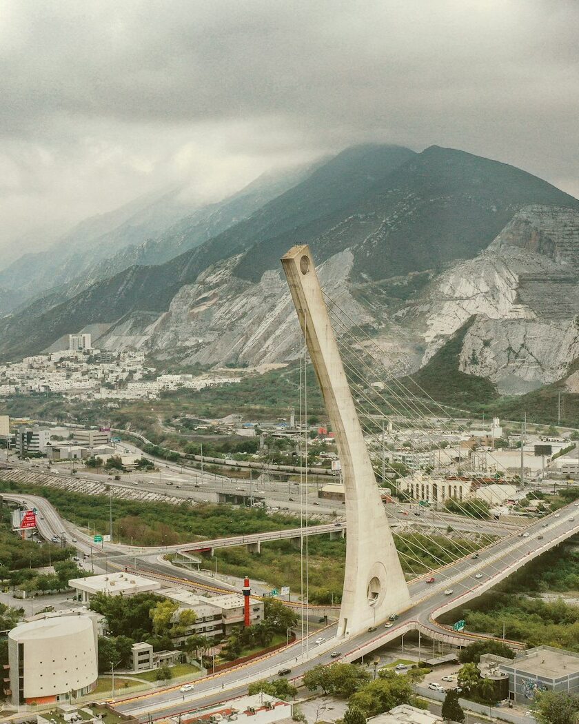 Toma aérea de Monterrey